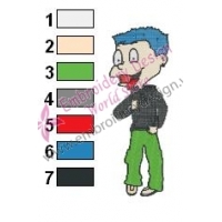 Tommy Pickles Rugrats Embroidery Design 06